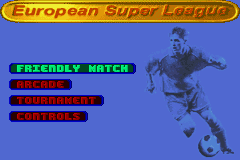 European Super League Title Screen